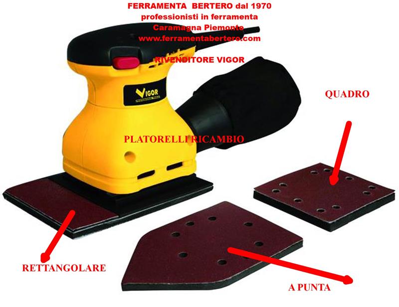 PLATORELLO RICAMBIO VIGOR LEVIGATRICE VLP-190